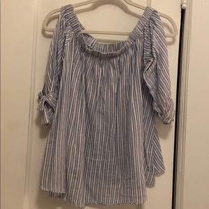 Lovestitch off the shoulder shirt